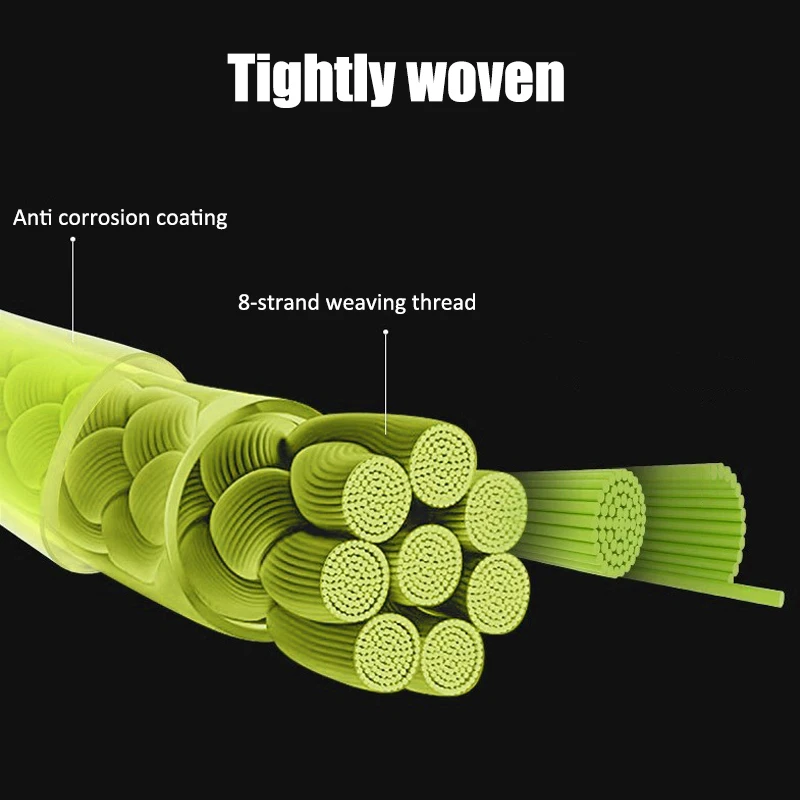 Línea de pesca de PE de 4/8 hebras, 300m/500m, 20-200LB, línea de PE de camuflaje, alambre trenzado de pesca, accesorios de pesca de carpa - imagen 3