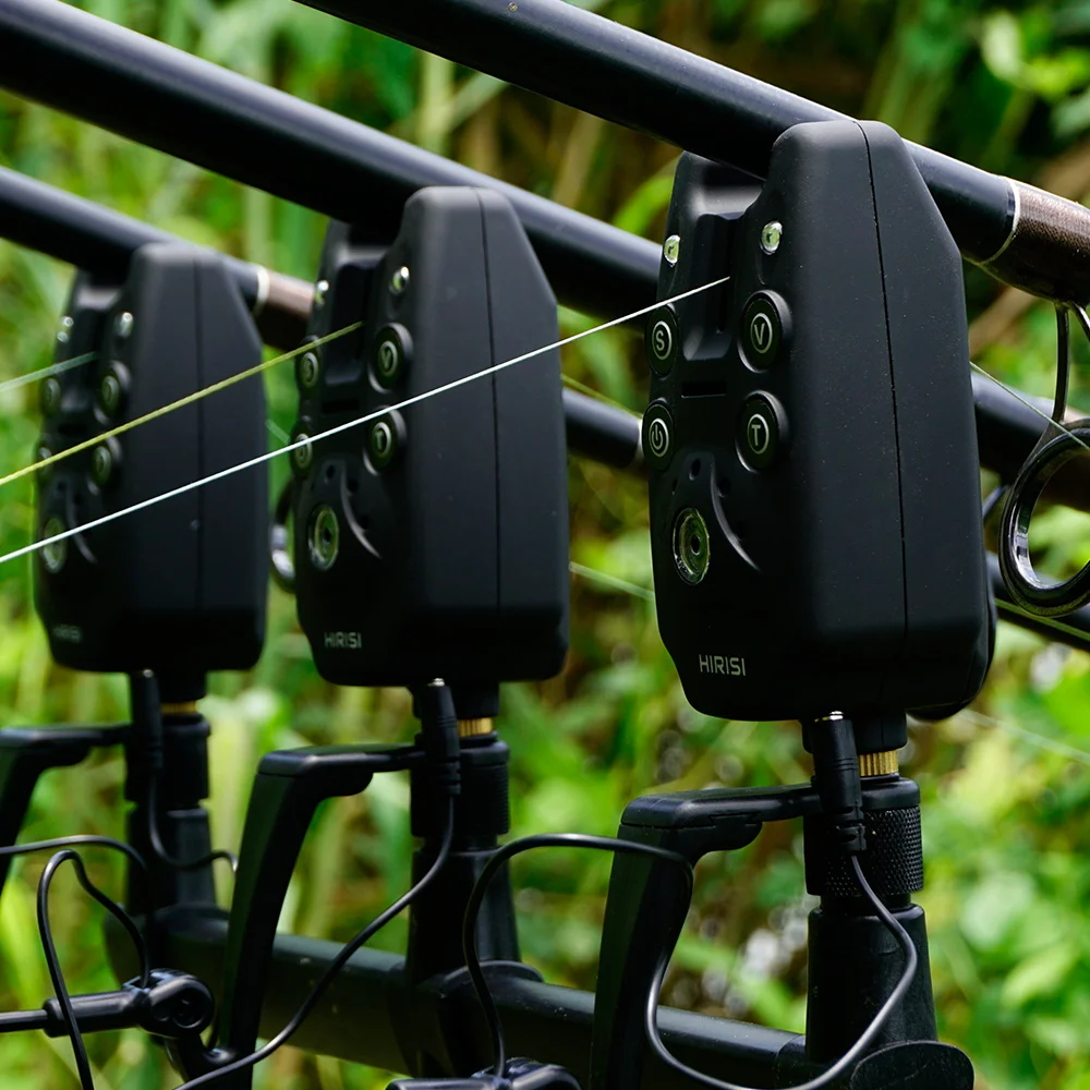 Hirisi Alarmas para Pesca de Carpa con LED Azul – Resistentes al Agua - imagen 3