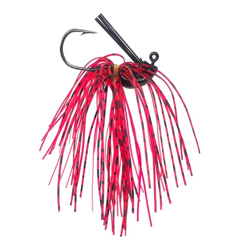 1 Pc anzuelo cebo 7g 10g 14g cebos giratorios señuelo de pesca sin malezas Buzzbait Wobbler para lubina Pike Walleye pez Chatterbait aparejos - imagen 3
