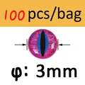Pink 3mm 100pcs