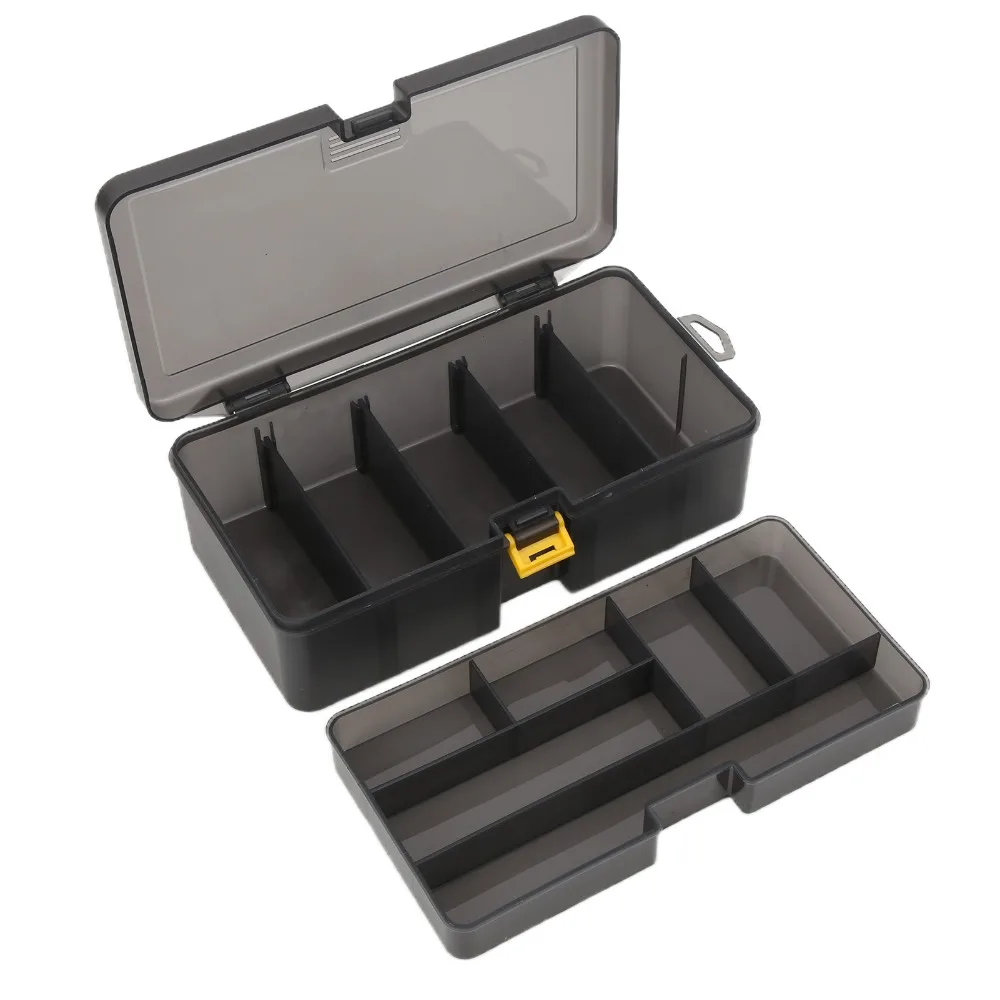 Caja de Señuelos Pesca Doble Capa Impermeable con Divisores Extraíbles - imagen 3