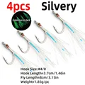 4pcs Silvery