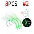 8pcs Size 2