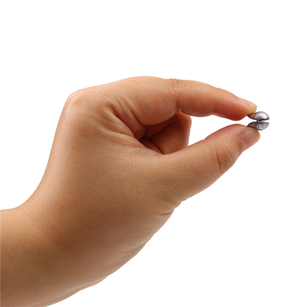 Pesas de plomo extraíbles para pesca, aparejos de pesca de carpa, 100g-3g, 200/0,8 unidades - imagen 3