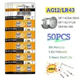50PCS AG12 LR43