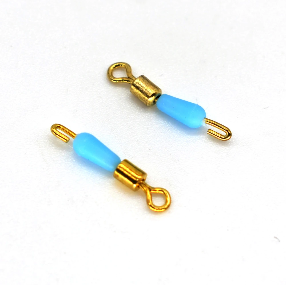 MNFT 20 piezas broches giratorios aparejos de pesca de carpa conector giratorios método alimentador sedal Clip conectores Accesorios - imagen 4