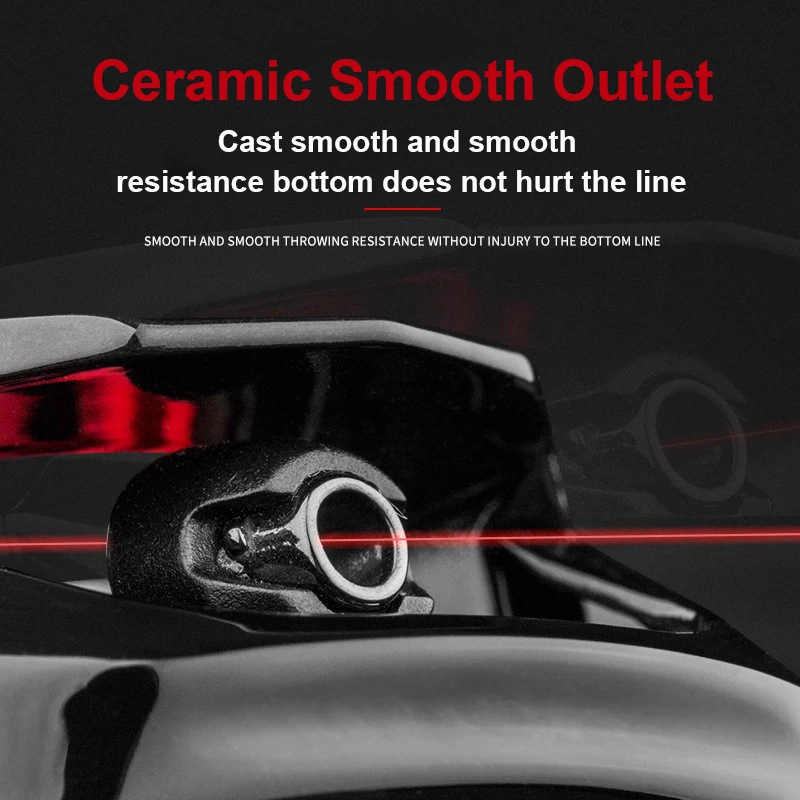 PURELURE-carrete de pesca de arrastre Baitcasting máximo, 5KG, 9 + 1 NMB, relaciones de engranaje de 6,5: 1 a 9,1: 1, bobina de pesca - imagen 5