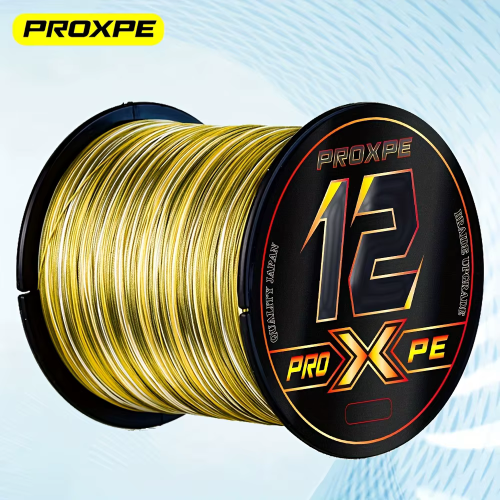 PROXPE Sedal Trenzado X12 – Pesca de Carpa Agua Dulce y Mar