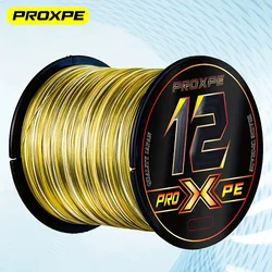 PROXPE Sedal Trenzado X12 – Pesca de Carpa Agua Dulce y Mar