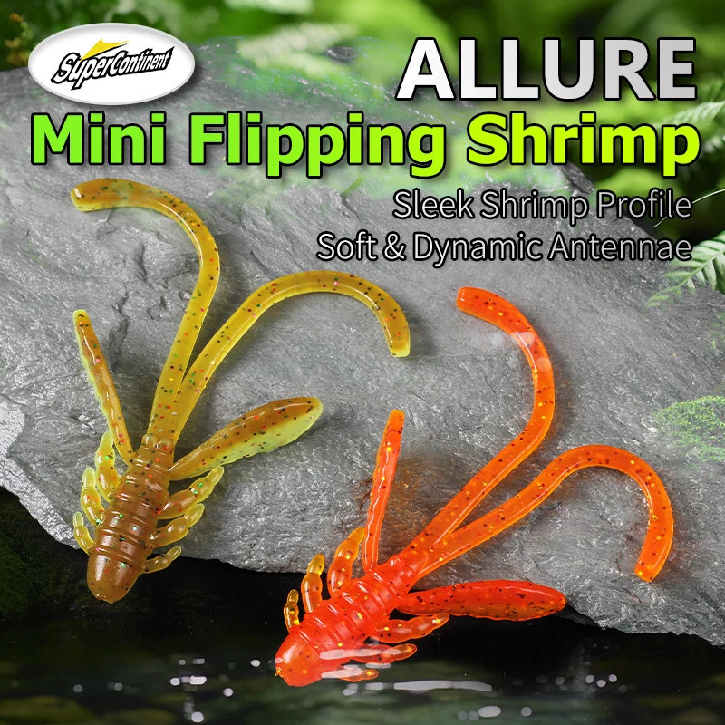 Supercontinent crayfishAllure señuelo camarón biónico lubina trucha