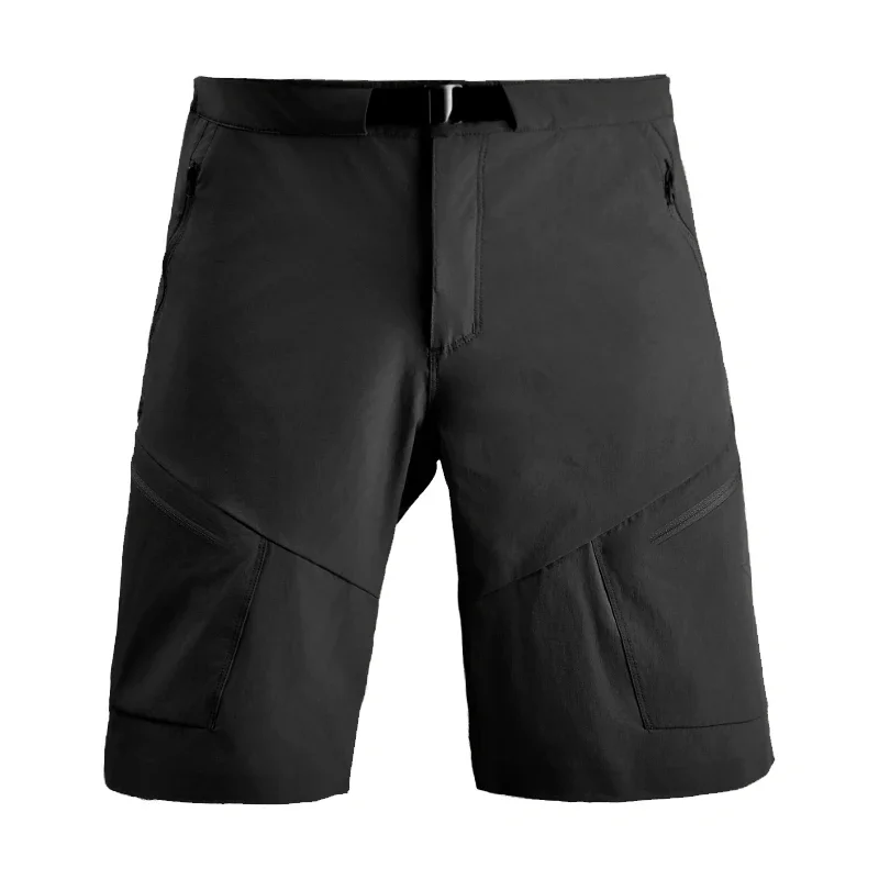 Pantalones cortos deportivos para hombre, pantalones cortos de verano de secado rápido para correr, entrenamiento urbano, pantalones Cargo impermeables para acampar, pantalones cortos informales para Fitness y gimnasio - imagen 5