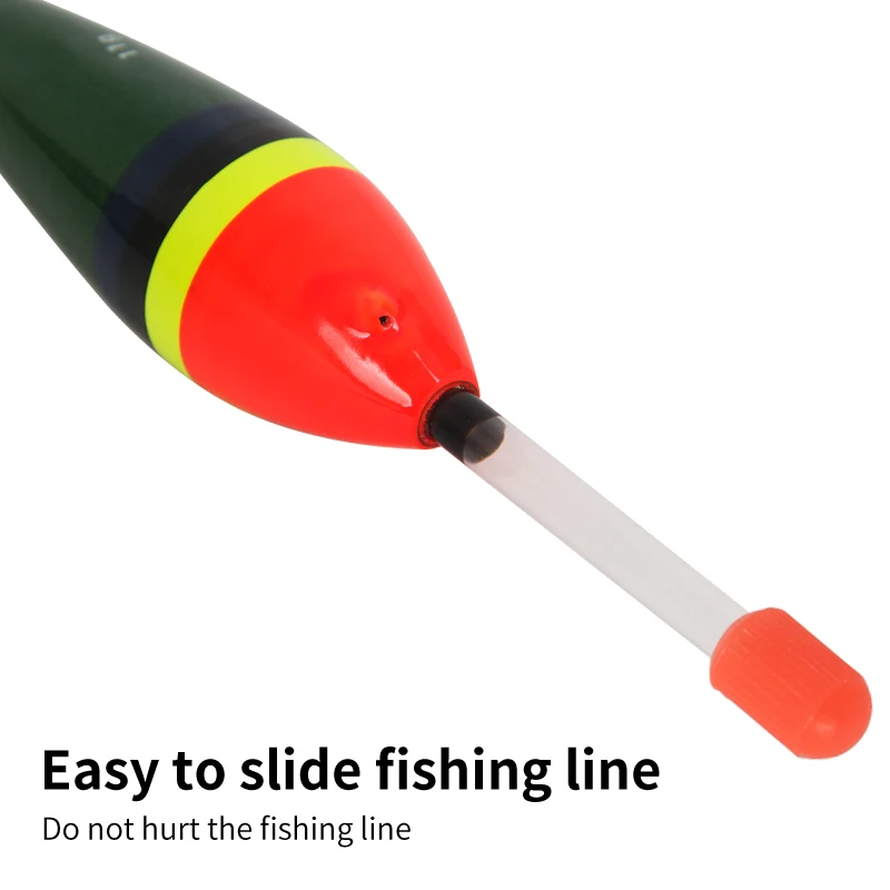 ORJD-Juego de flotadores de pesca, boya de madera de Balsa, tapón Bobber, accesorios de pesca japoneses, 3/4/5 piezas - imagen 5