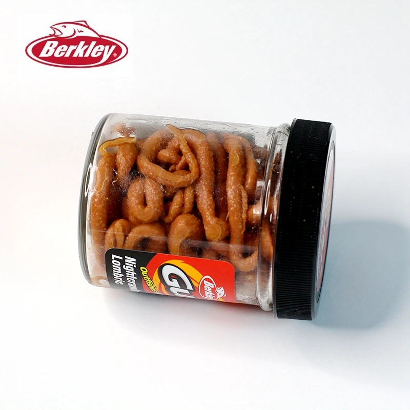 Original Berkley GULP Nightcrawlers Lombric outfishes todo otro cebo 1,8 OZ/53g cebo de trucha cebo Lombrico suave cebo de lubina - imagen 5
