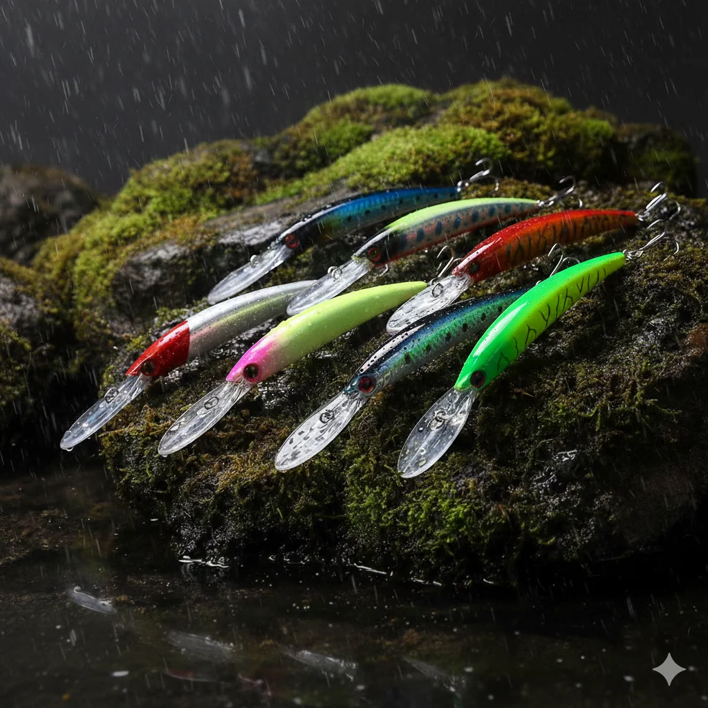 Señuelo duro minnow hundimiento profundo – Lengua larga 15 cm