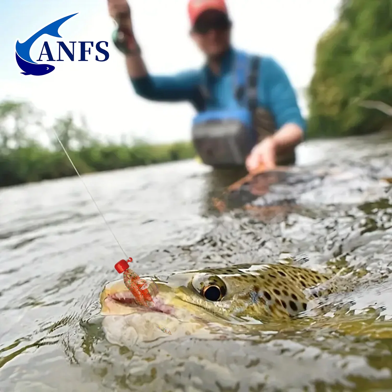 ANFS 20 piezas Ned Rig Jig Hook Set: cabezales de plantilla de setas Finesse para señuelos blandos, plantillas de manivela para trayectoria de cebo mejorada - imagen 4