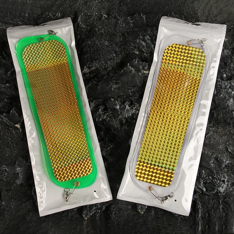 Flasher de curricán reflectante UV – Señuelo de buceo para salmón - imagen 4
