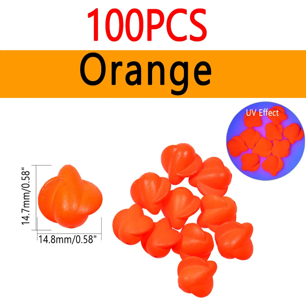 100pcs Orange