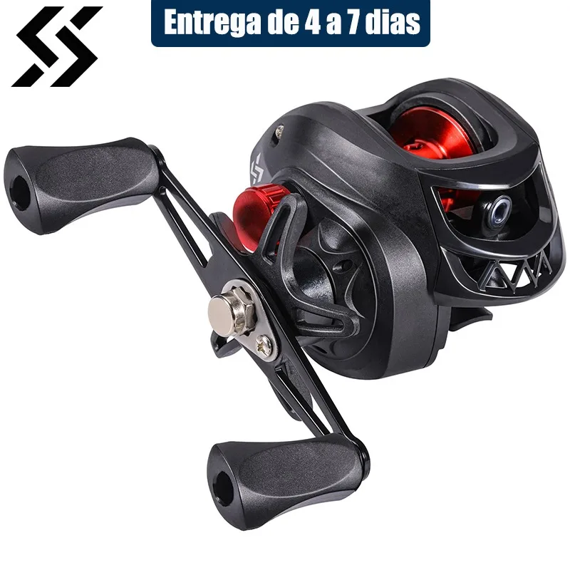 Carrete Baitcasting Sougayilang Ultraligero 7.2:1 para Pesca de Carpa