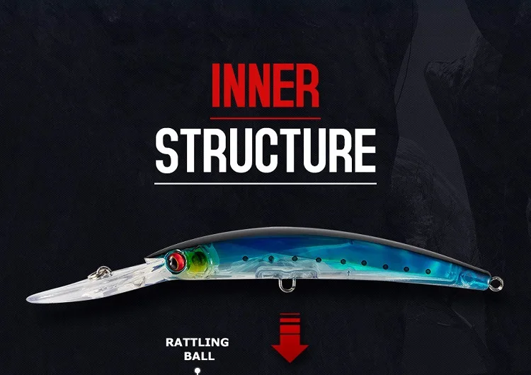 Explore el diseño innovador de este cebo para un rendimiento de pesca mejorado