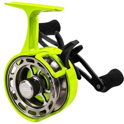 FREE FISHER Carrete para pesca en hielo ultralarga 3,2:1 – 4+1BB de alta velocidad