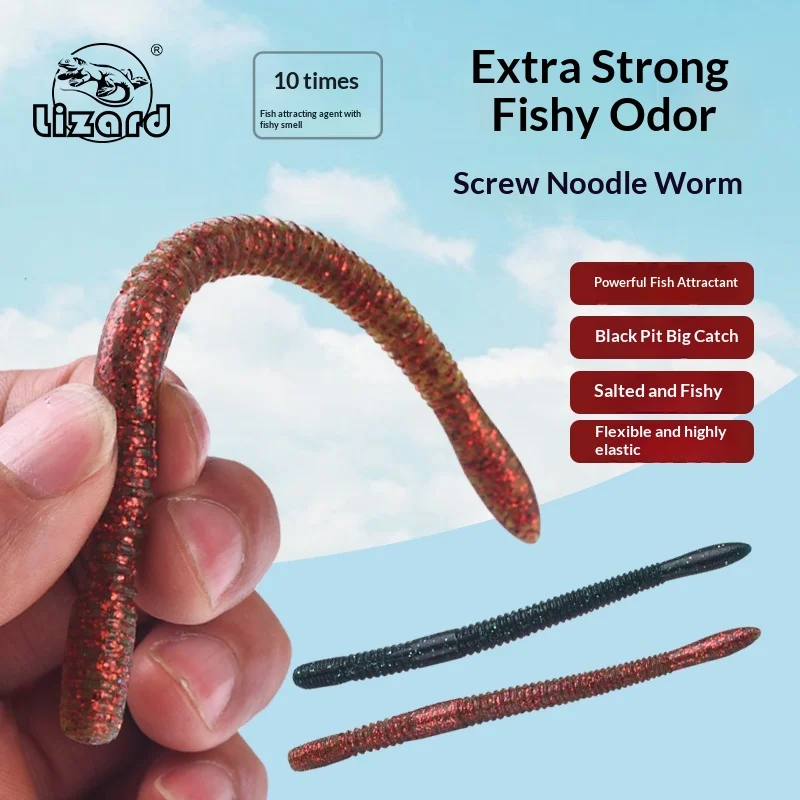 LIZARD FISHING Senko – Vinilo de hundimiento lento para Drop Shot
