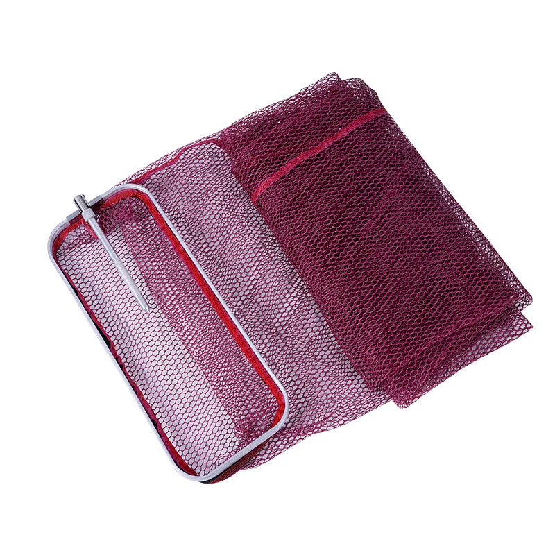 Lawaia-red de pesca Rectangular de aleación de aluminio, revestimiento protector para peces, equipo de pesca, malla engrosada, accesorios de pesca, nuevo - imagen 2