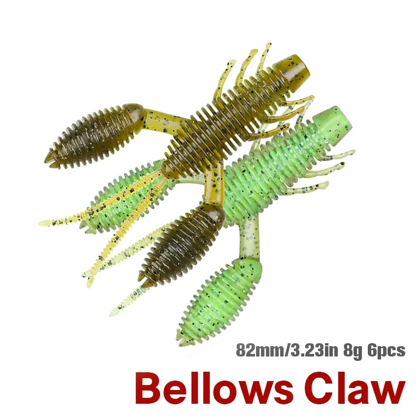 Señuelos vinilo Tsurinoya fuelle – Swimbait predator para lucio - imagen 2