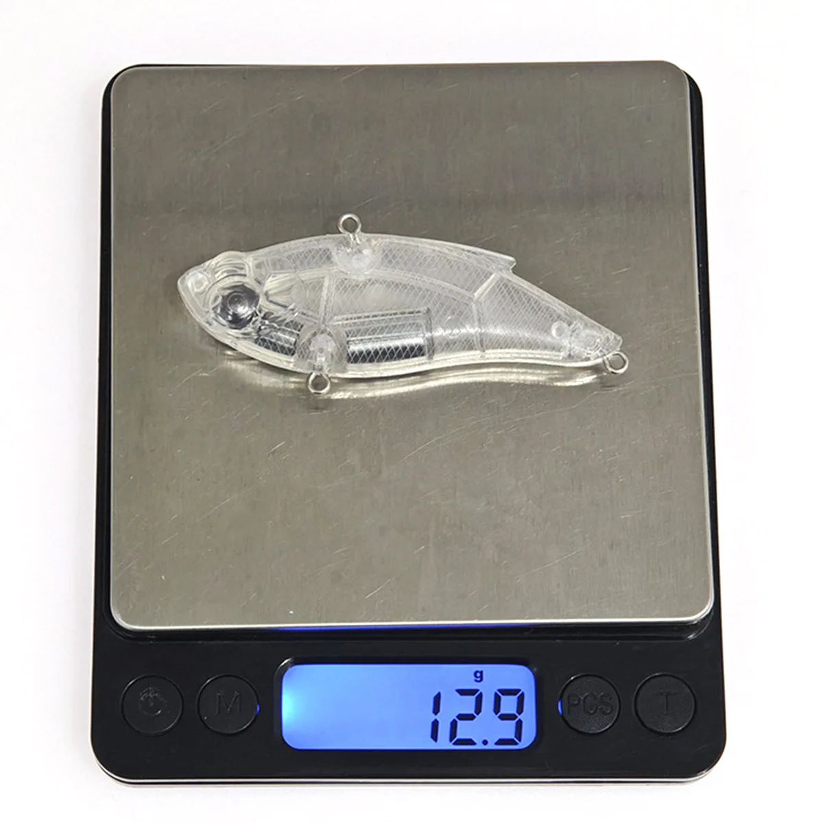 7,5 cm 12,9g señuelo sin pintar Wobblers Crankbaits señuelo duro Lucio cebo Artificial aparejos de pesca lubina trucha señuelo de pesca - imagen 2