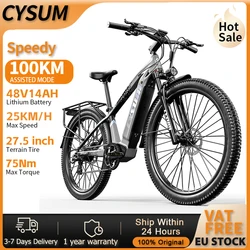 CYSUM Speedy Bicicleta Eléctrica de Montaña 27,5