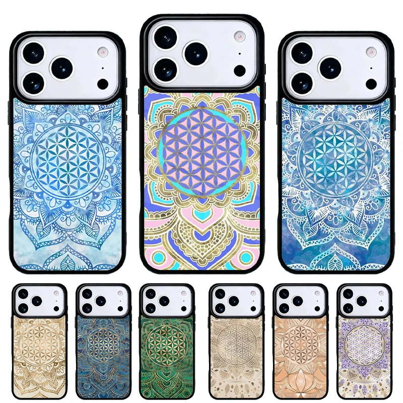 Funda impermeable para pesca iPhone 17 – Flor la Vida tonos pastel
