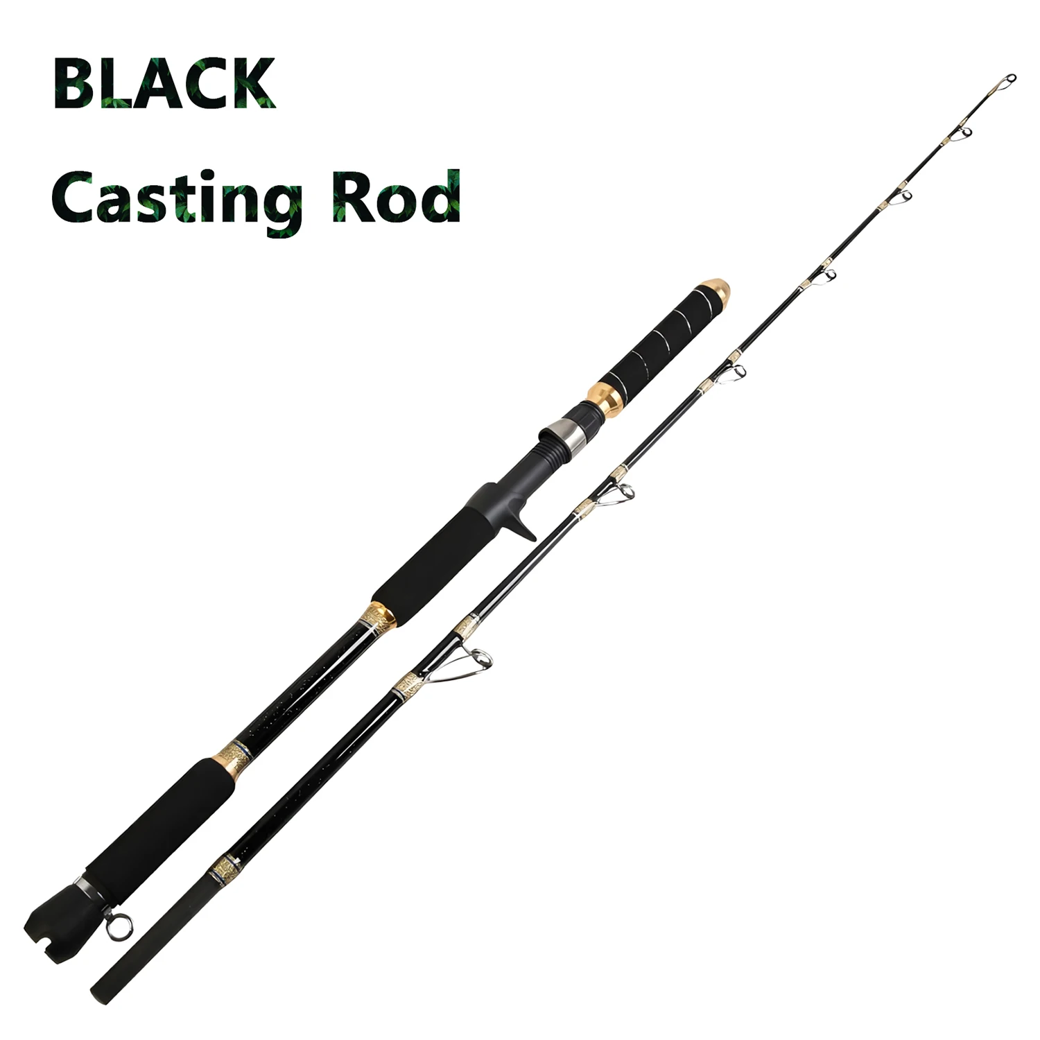 Black Casting Rod