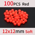 100pcs Red 12mm