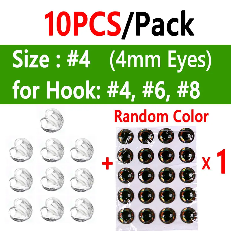 Size 4 Ramdon Eyes