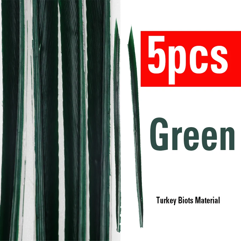 5pcs Green