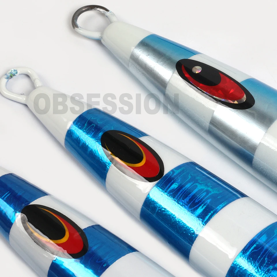 OBSESSION-cebo de pesca Jigging para agua salada, cebo Artificial de hundimiento rápido de 120g, 150g, 200g, 250g, 300g - imagen 5