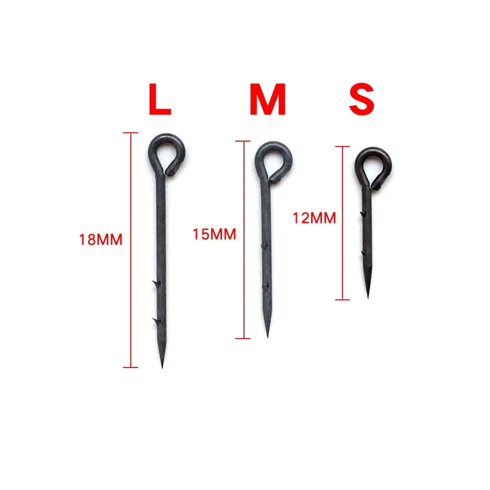 20 piezas Boilie de pesca de carpa, tornillo giratorio, aguja de cebo de pesca, aparejos de pesca de carpa, accesorios de aparejo, aparejos terminales - imagen 3