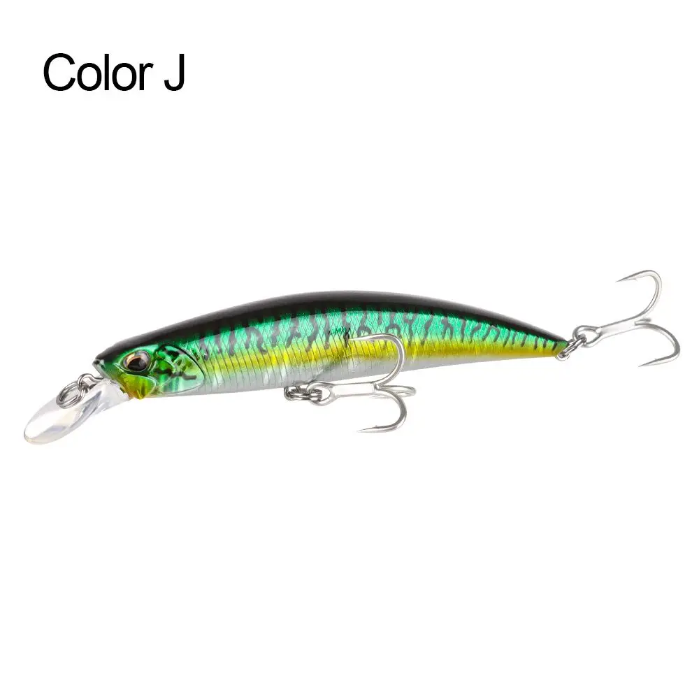 Crankbaits de fundición larga multicolor para pesca en el mar – Se hunden, para pececillos - imagen 2