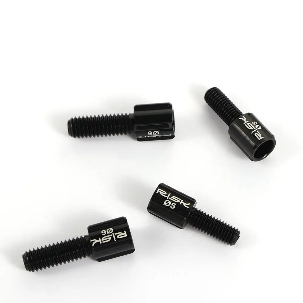 Juego de 2 tornillos de aluminio para bicicleta de montaña, desviador trasero de M5/M6, ajustador de palanca de cambios, piezas de ciclismo - imagen 3
