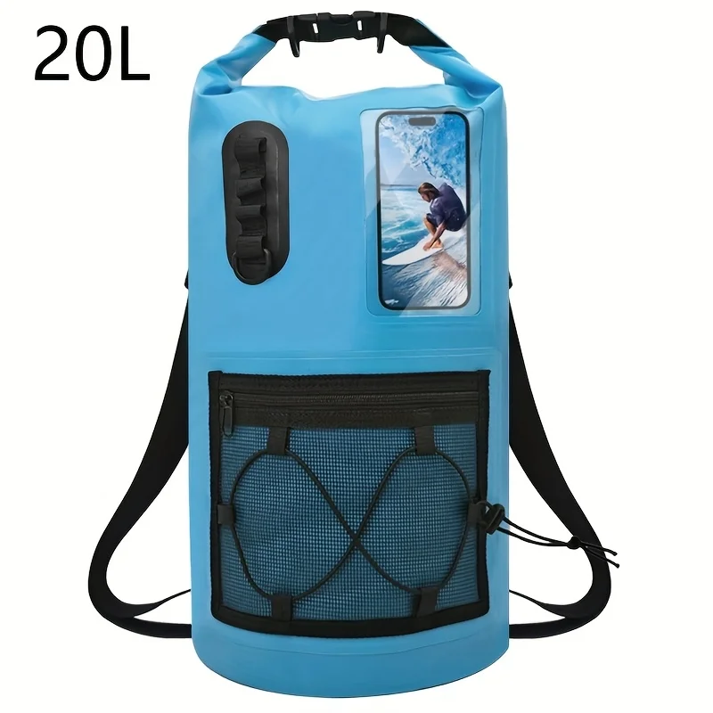 Bolsa estanca impermeable PVC para pesca y actividades náuticas