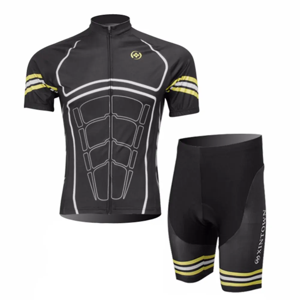 Conjunto ciclismo MTB de secado rápido con gel y culotte acolchado