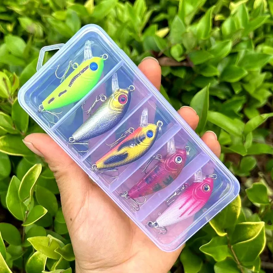 Señuelo duro Minnow Wobbler Jig para lubina y carpa - imagen 5