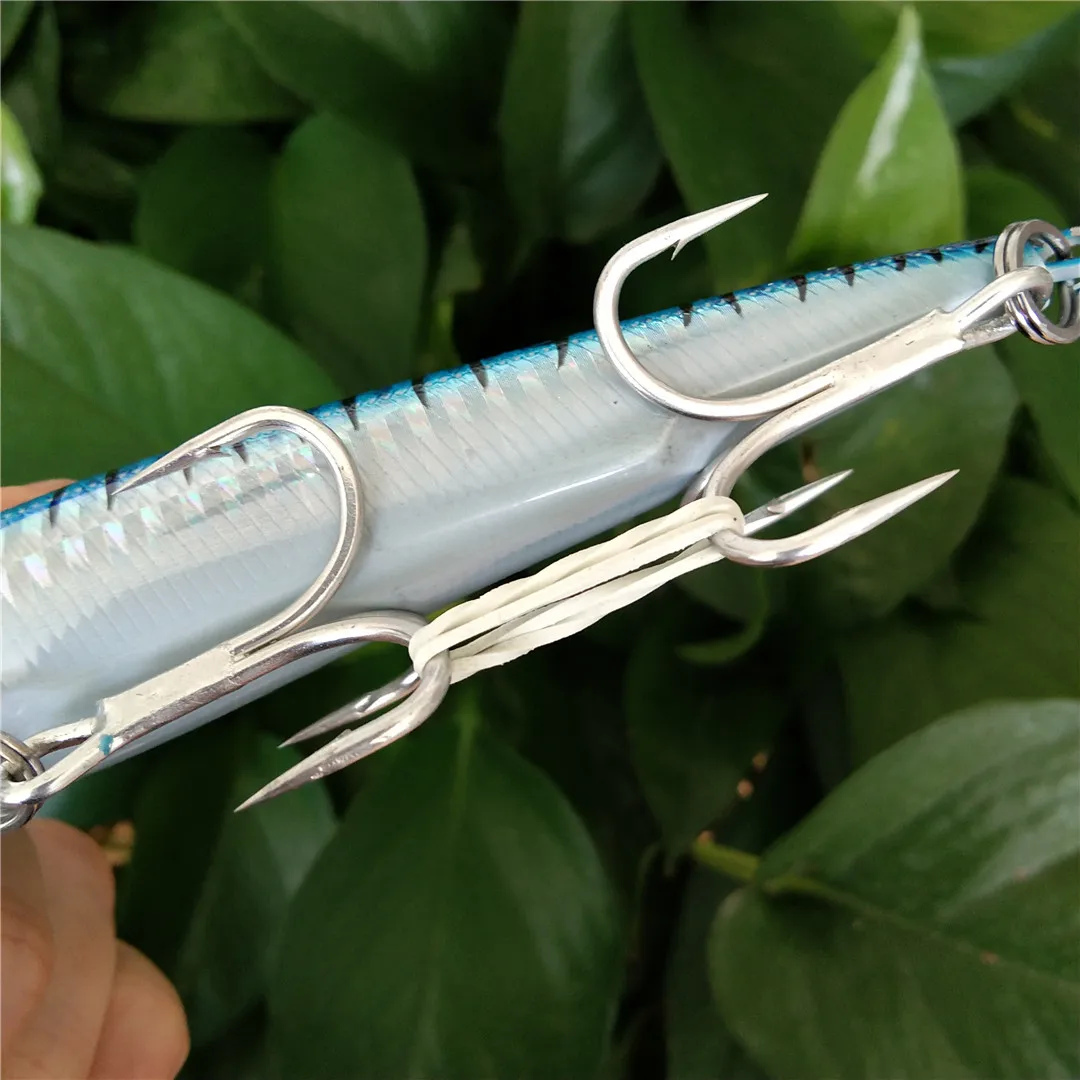 Wobbler grande Crankbait Minnow Peche Bass Trolling, cebo Artificial, Lucio, Carpa, aparejos de pesca, 14cm, 50g, 18cm, 98g, 1pc - imagen 2