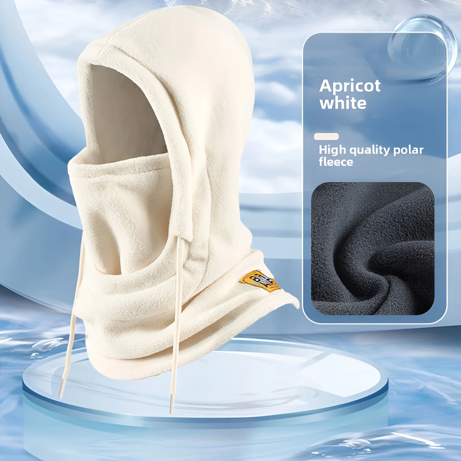 Gorro cálido para exteriores, gorro de terciopelo a prueba de viento para invierno, ciclismo, esquí, pesca, montar, para hombres y mujeres, gorro Polar cálido y grueso - imagen 4