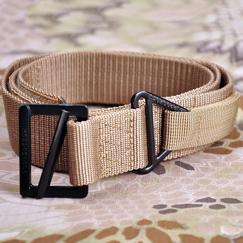 Cinturón táctico con hebilla magnética para hombre, cinturón elástico de liberación rápida, cinturón informal de nailon para entrenamiento de herramientas, nuevo - imagen 5