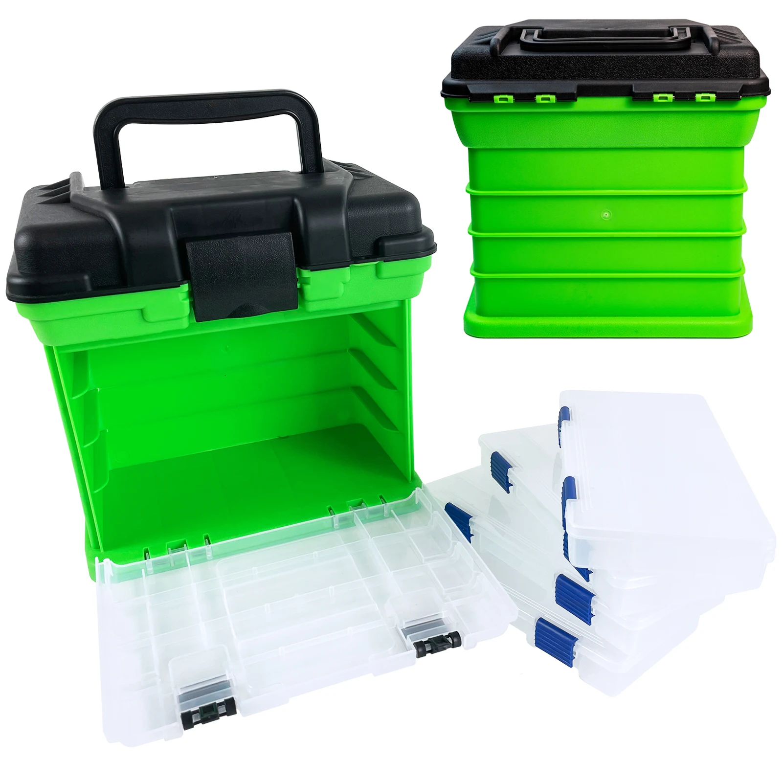 FREE FISHER Caja aparejos pesca mar ABS multiusos - imagen 2