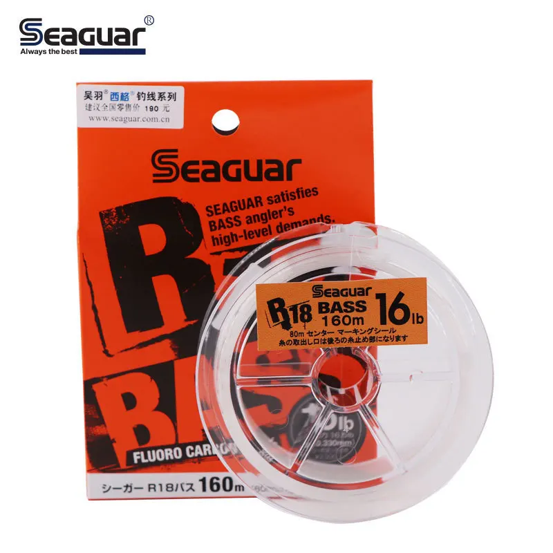 Seaguar R18 original línea fluorocarbono lubina y carpa - imagen 5