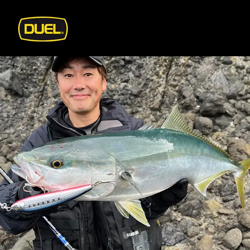 DUEL Japón Dulle Shore Cast flotante lápiz palabra perro lejos señuelo falso cebo pesca en el mar cosa grande lubina - imagen 4