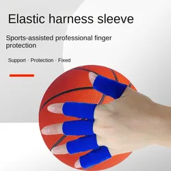 10 Uds mangas para los dedos soporte férula para el pulgar soporte para la artritis cinta elástica para el dedo para baloncesto tenis béisbol voleibol