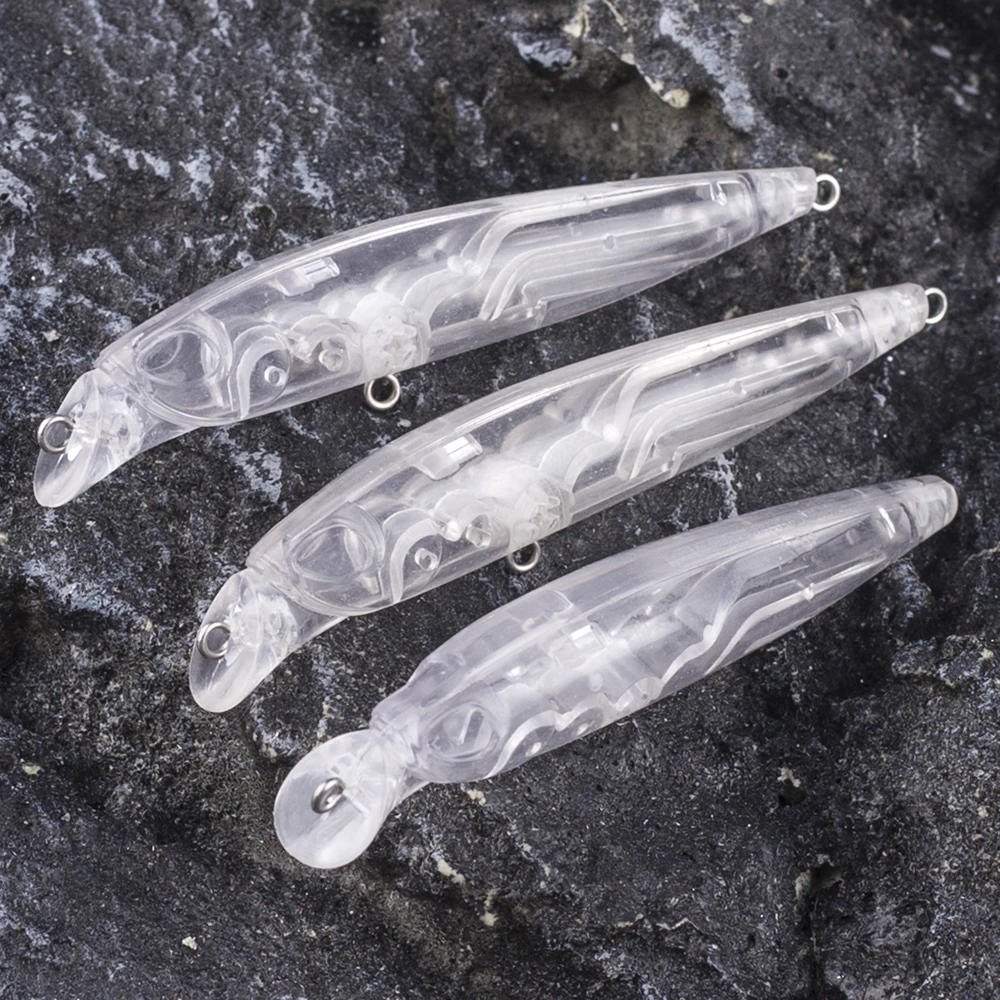 Señuelo Minnow flotante sin pintar Dr.Holife 9,5 cm 8,9 g DIY - imagen 4