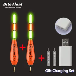 Flotador Electrónico Bite Float Recargable para Pesca Nocturna